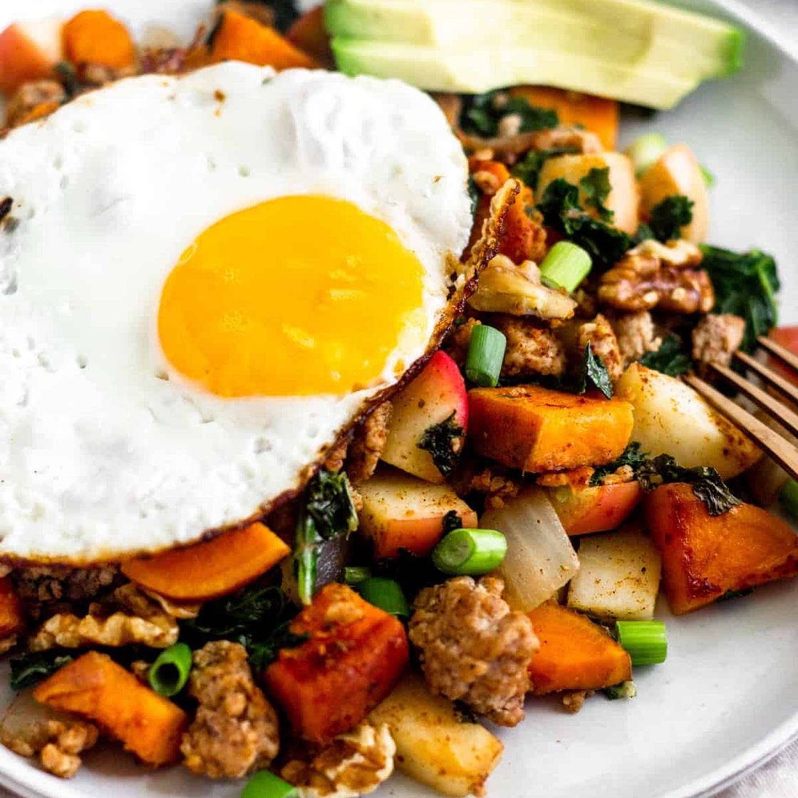 Sweet Potato Sausage Hash (Paleo/Whole30)