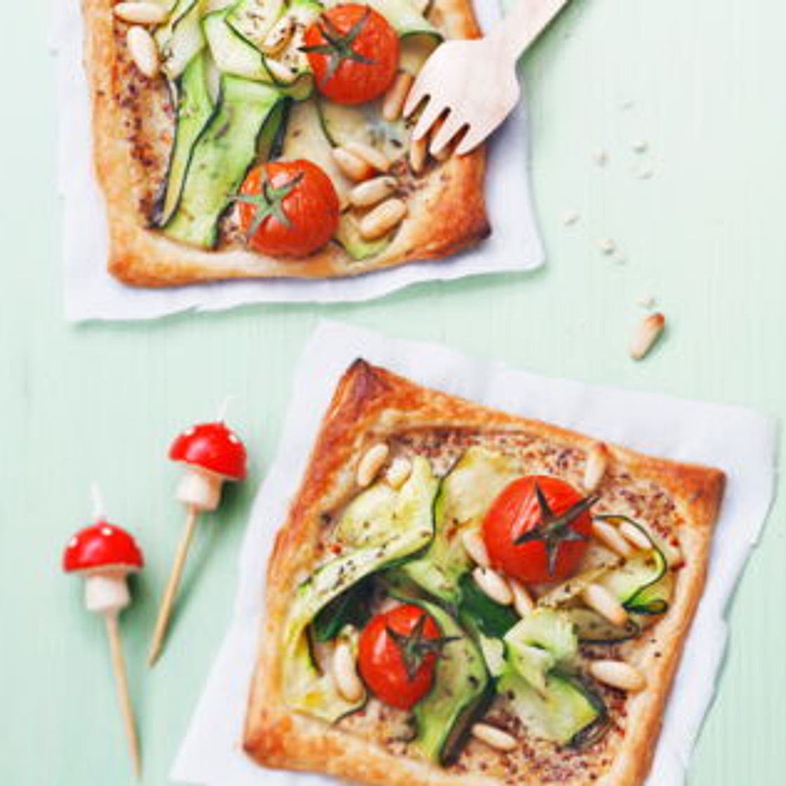 Minis pizzas d'apéro