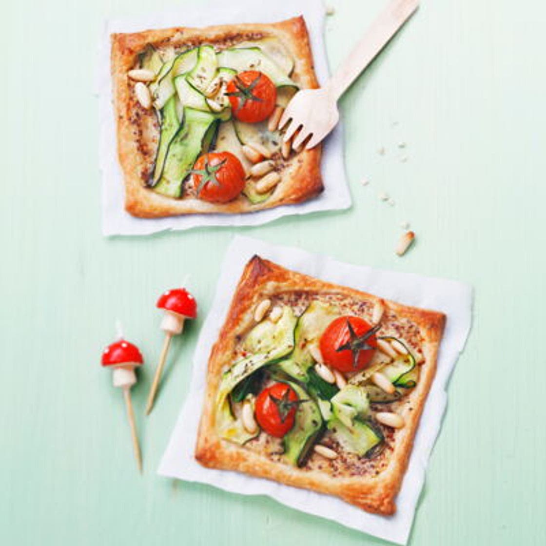 Minis pizzas d'apéro