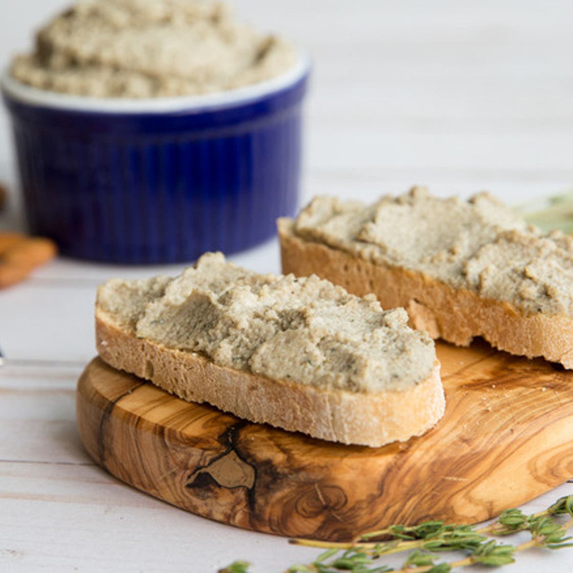 Earthy Mushroom Pâté with Fresh Herbs Recipe