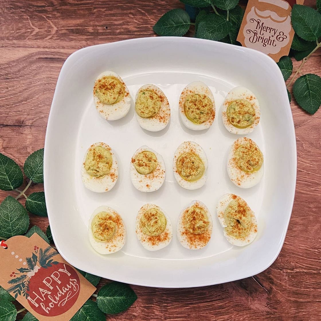 Avocado Deviled Eggs