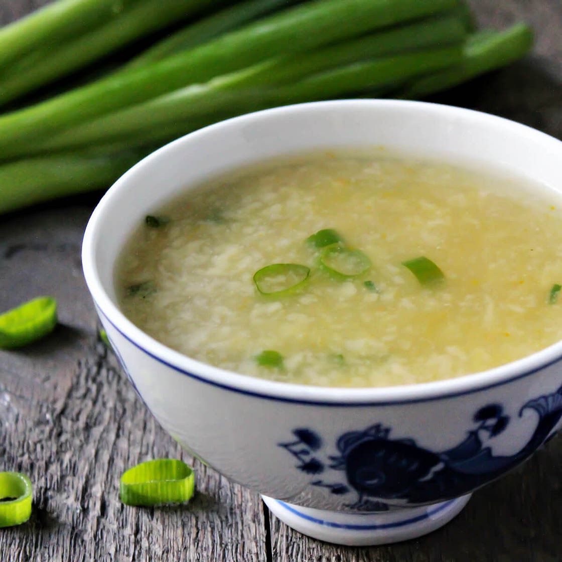 Vegan Egg Drop Soup