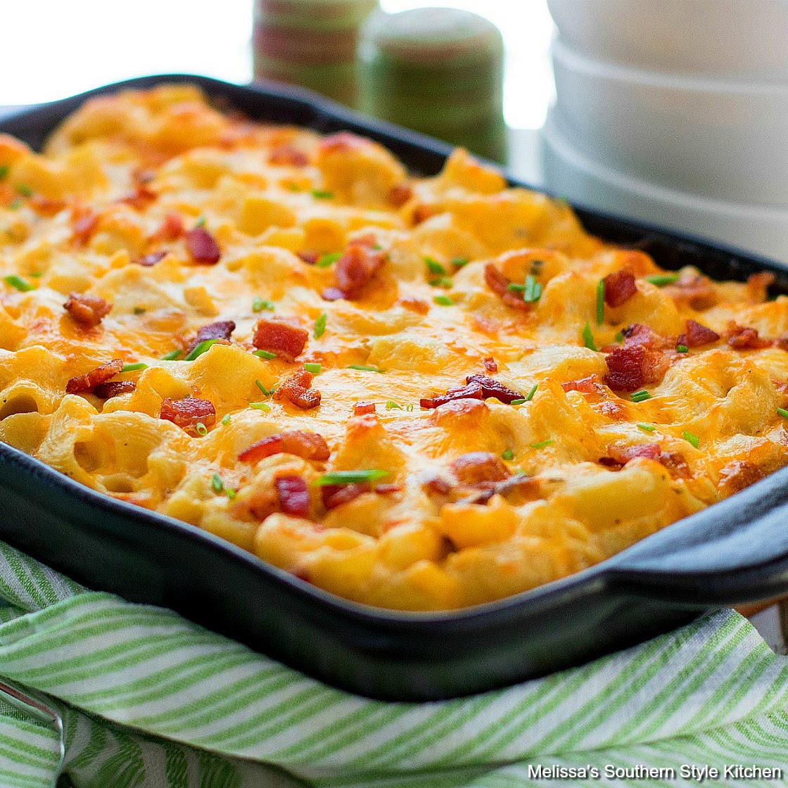 Chicken Bacon Ranch Mac and Cheese