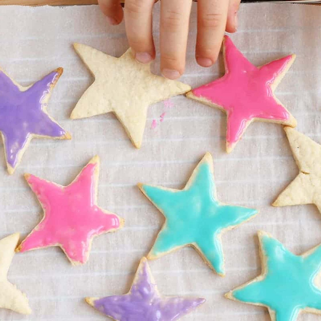 Easy Sugar Cookies (Healthy and Delish!)