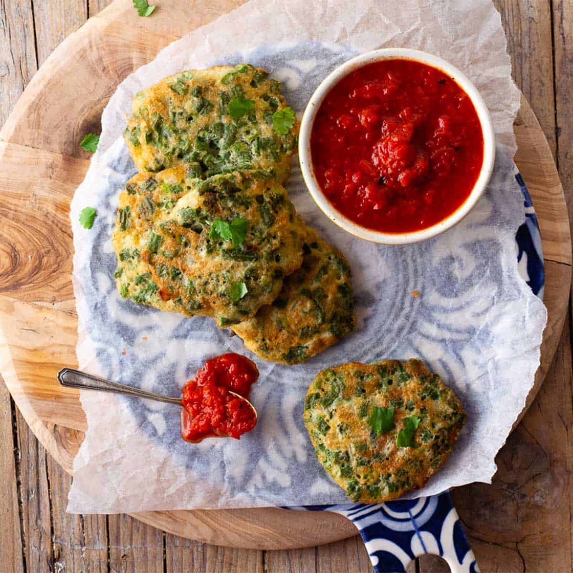 Tortitas de Ejotes: Guatemalan Green Bean Fritters
