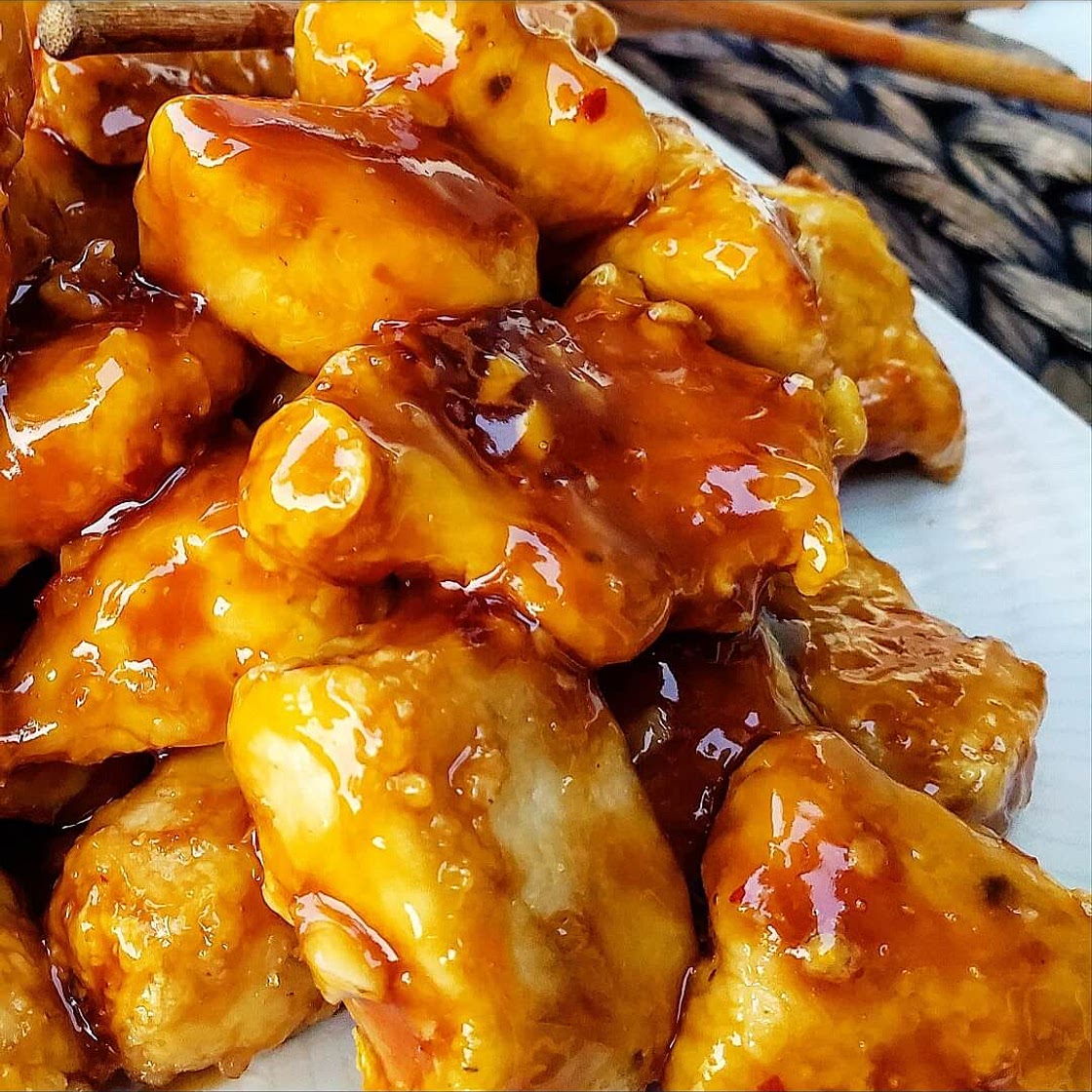 Air Fryer Orange Chicken