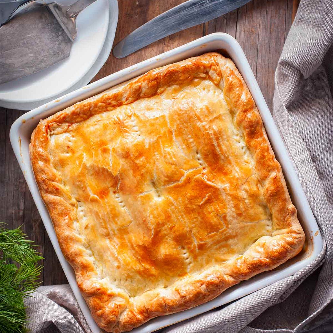 Chicken and Leek Pot Pie