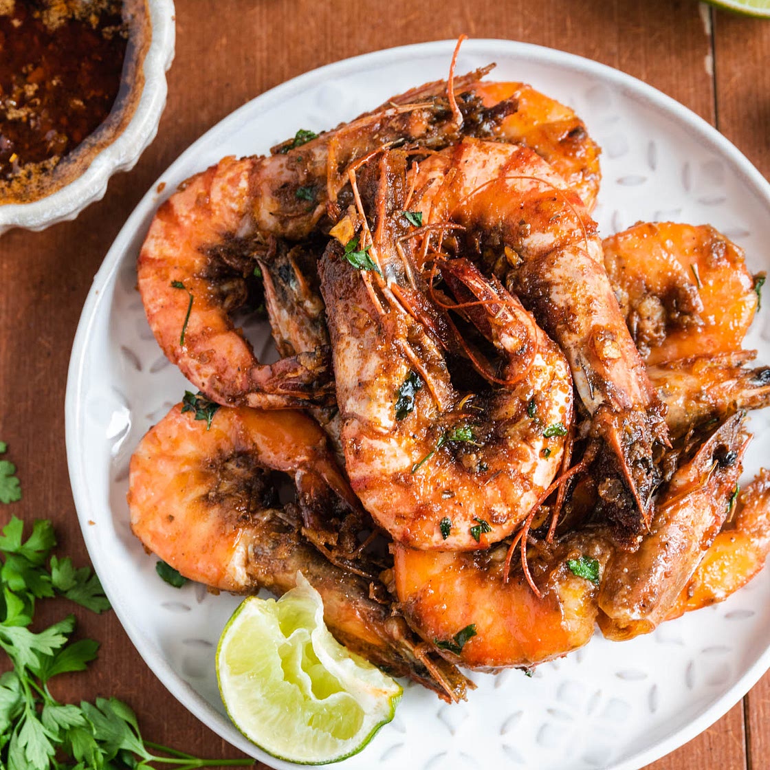Spicy Cajun Tiger Prawns