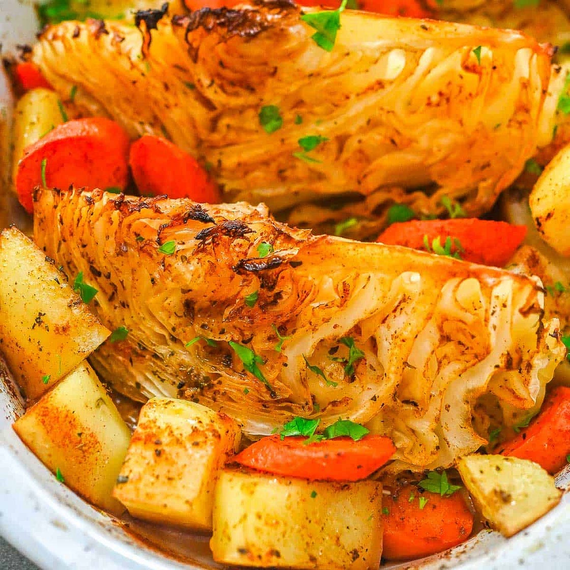 Braised Cabbage and Vegetables