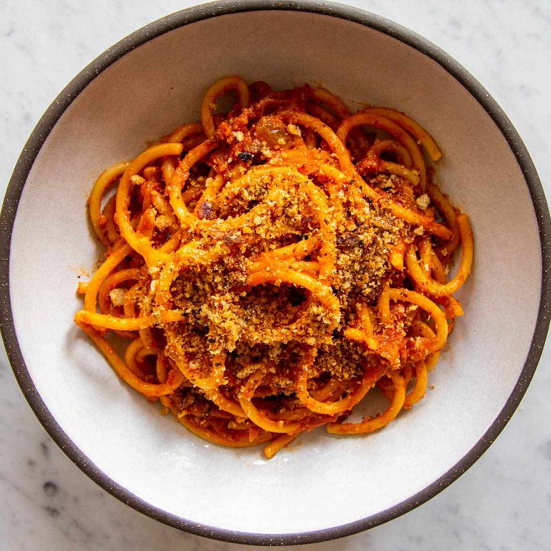 Pasta c'Anciuova e Muddica Atturrata (Sicilian Pasta With Anchovies and Toasted Breadcrumbs) Recipe