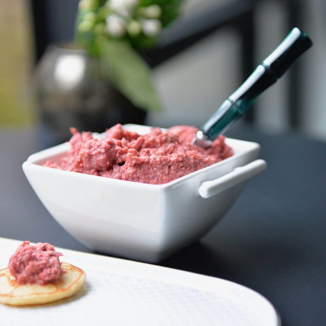 Rillettes de thon au pamplemousse rose