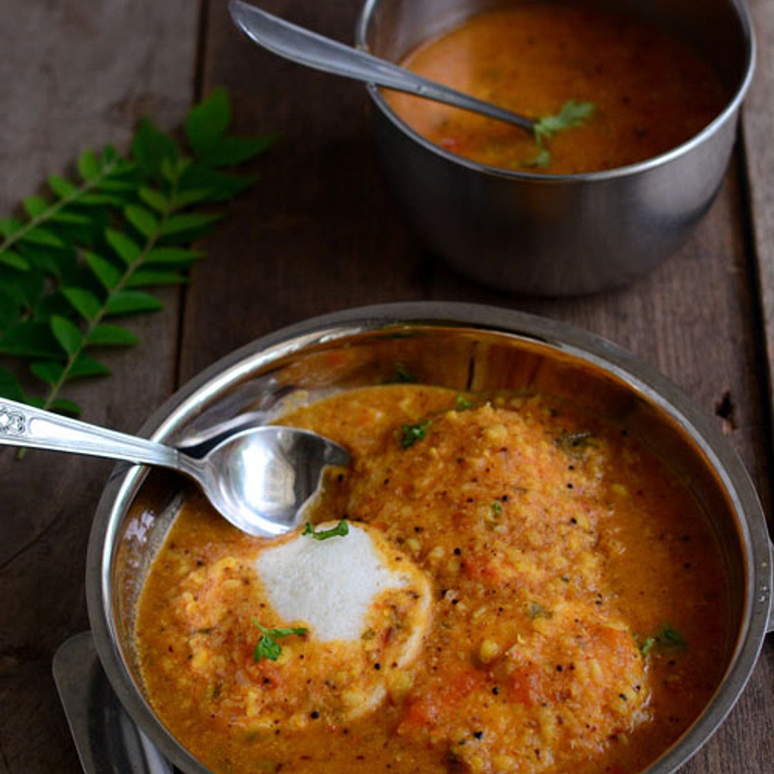 Hotel Sambar-Restaurant Style Tiffin Sambar