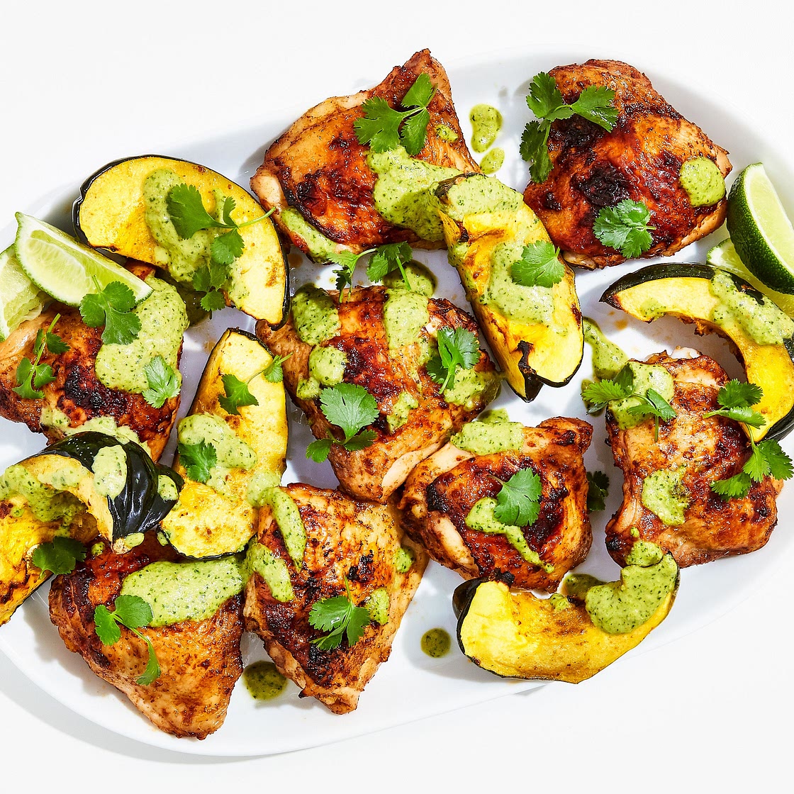 Chipotle-Rubbed Chicken Sheet-Pan Dinner