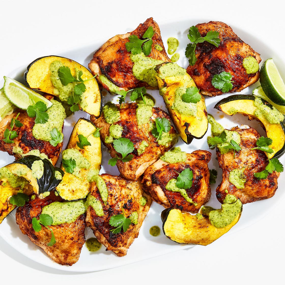 Chipotle-Rubbed Chicken Sheet-Pan Dinner