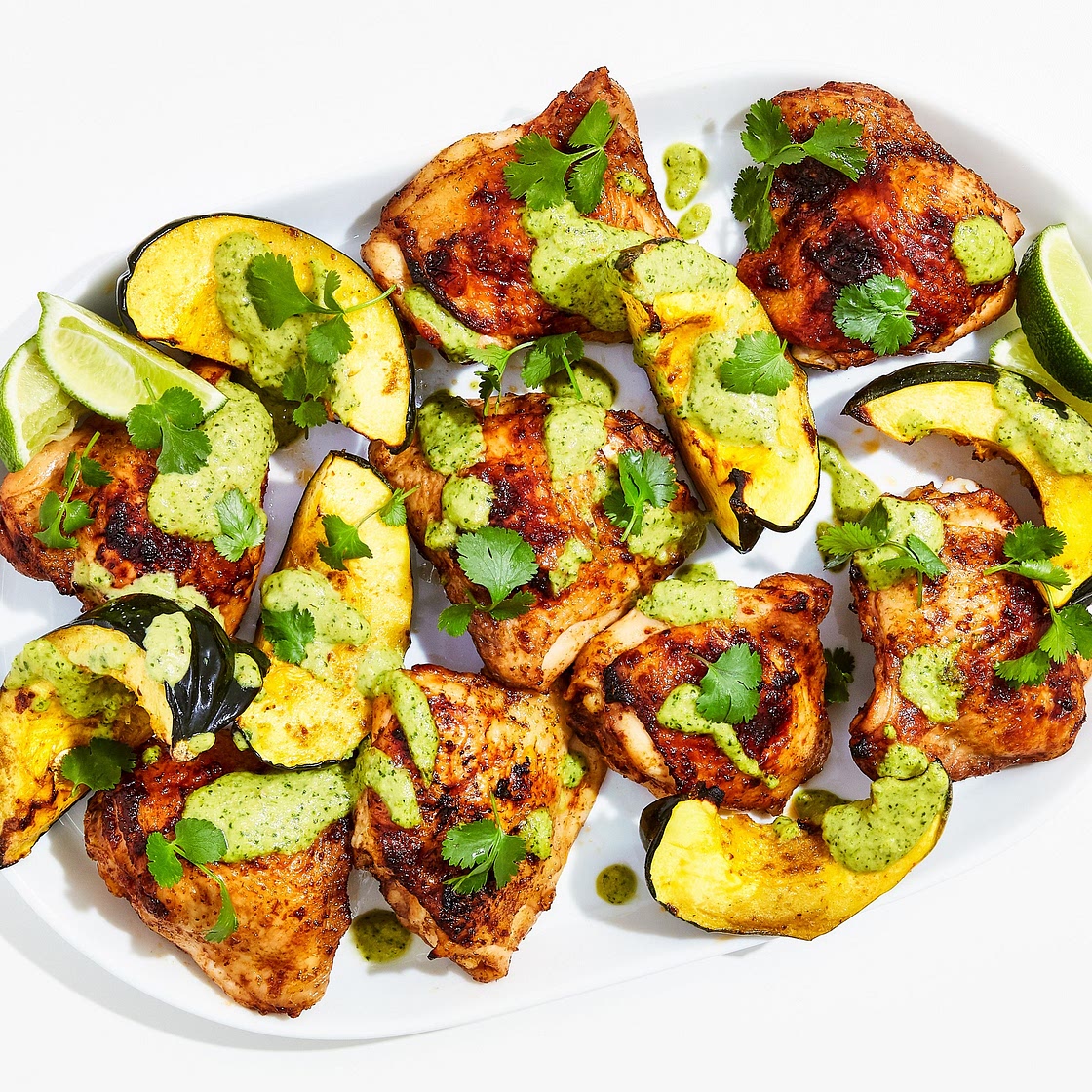 Chipotle-Rubbed Chicken Sheet-Pan Dinner