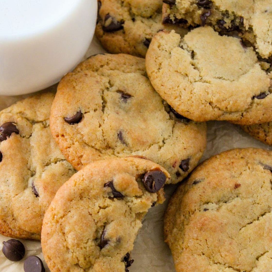 Soft & Chewy Vegan Chocolate Chip Cookies