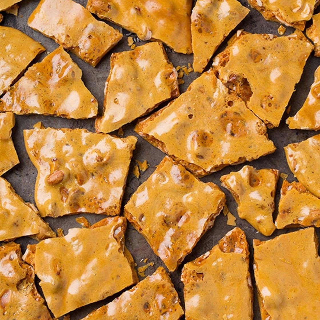 Microwave Peanut Brittle