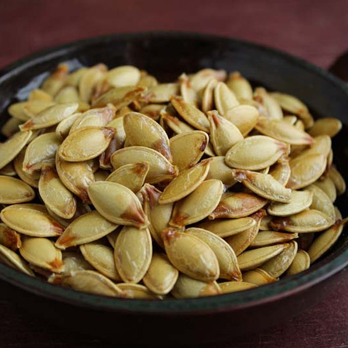 Roasted Squash Seeds (Pumpkin, Butternut, Acorn)