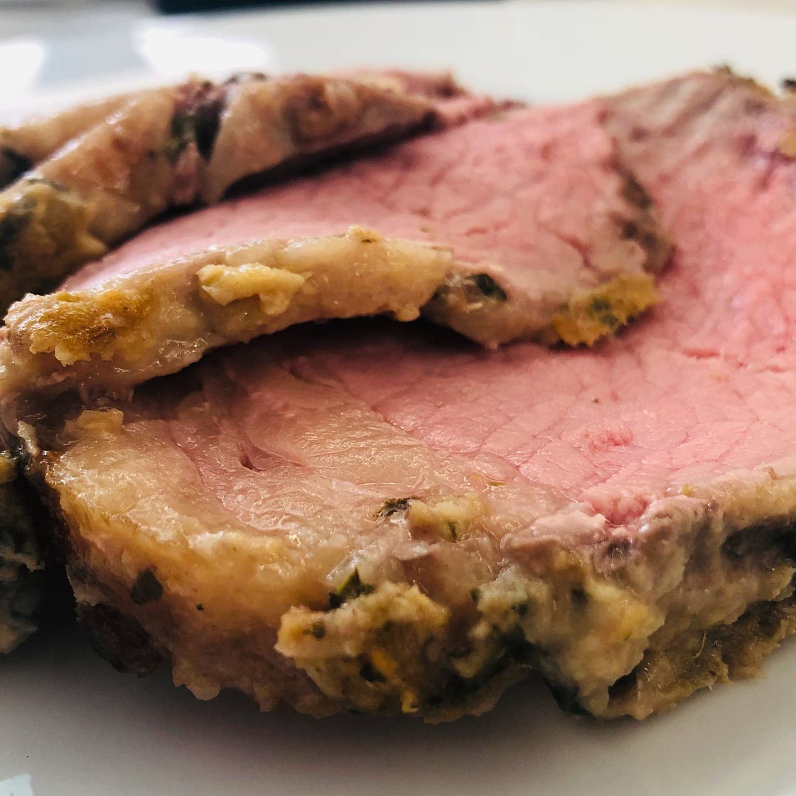 Horseradish Crusted Roast Beef