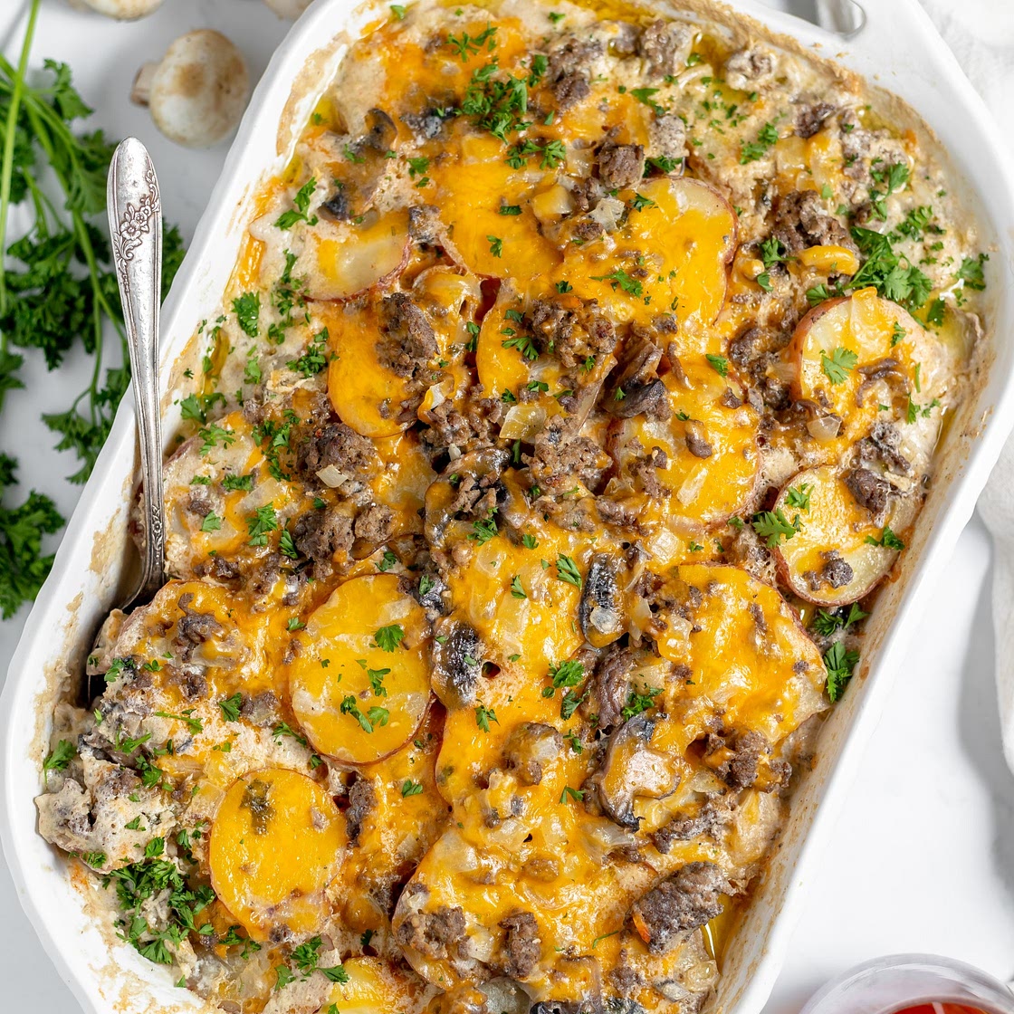 Hamburger Potato Casserole
