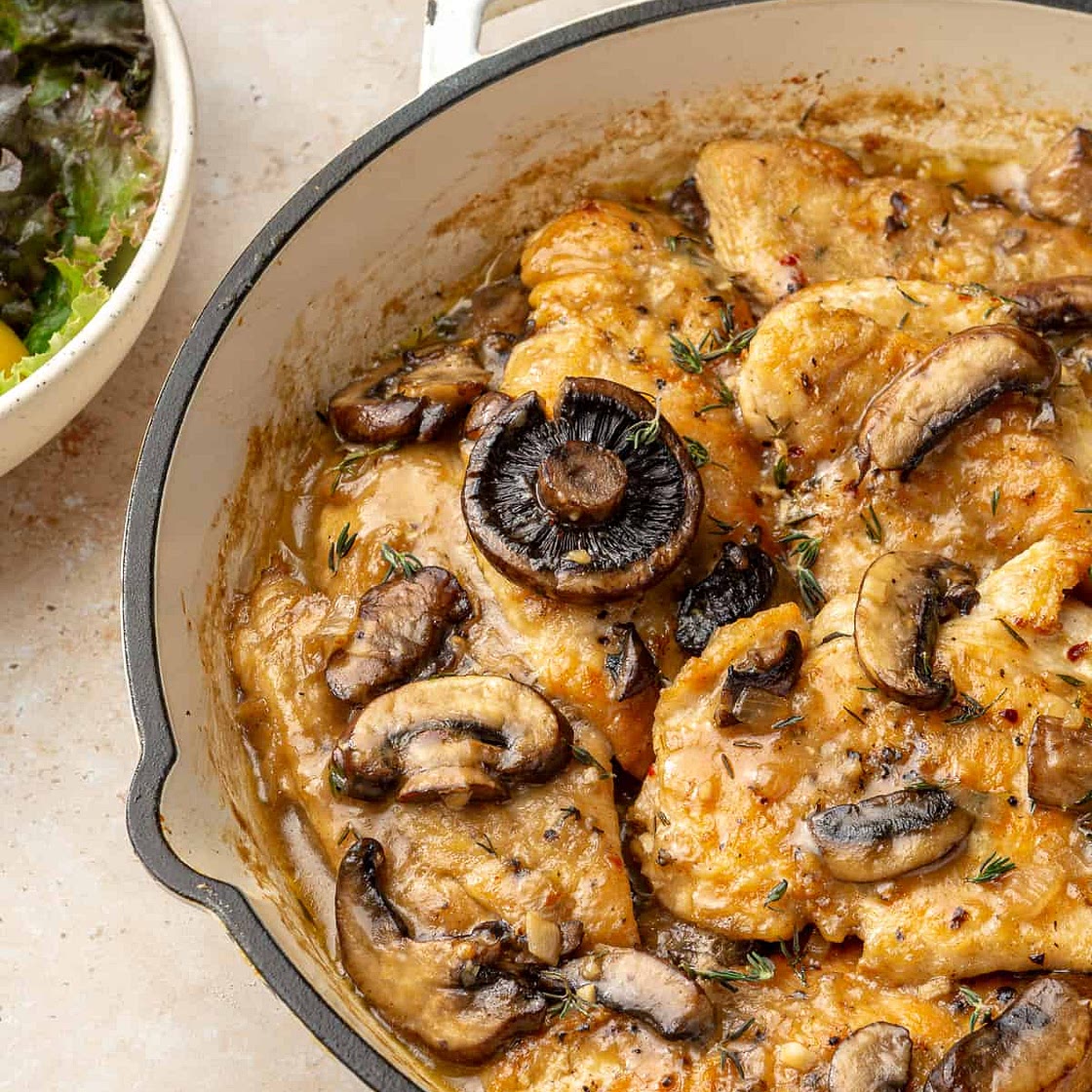 Whole30 Chicken Marsala