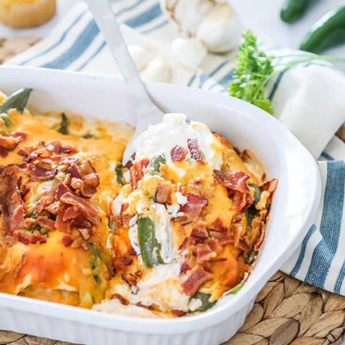 Jalapeño Popper Chicken Casserole