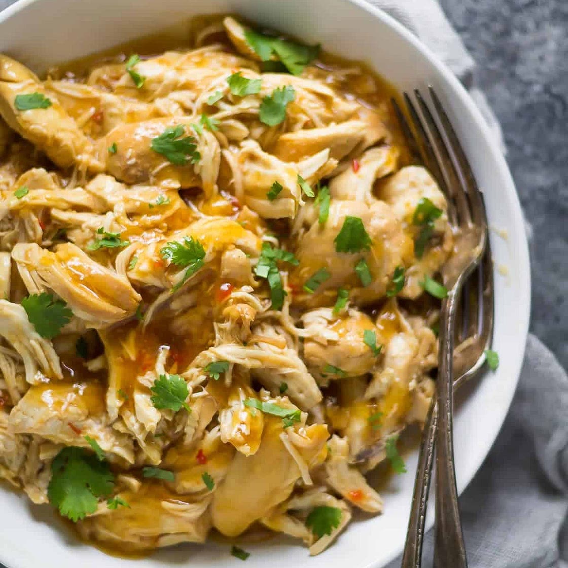 Slow Cooker Sweet Chili Chicken