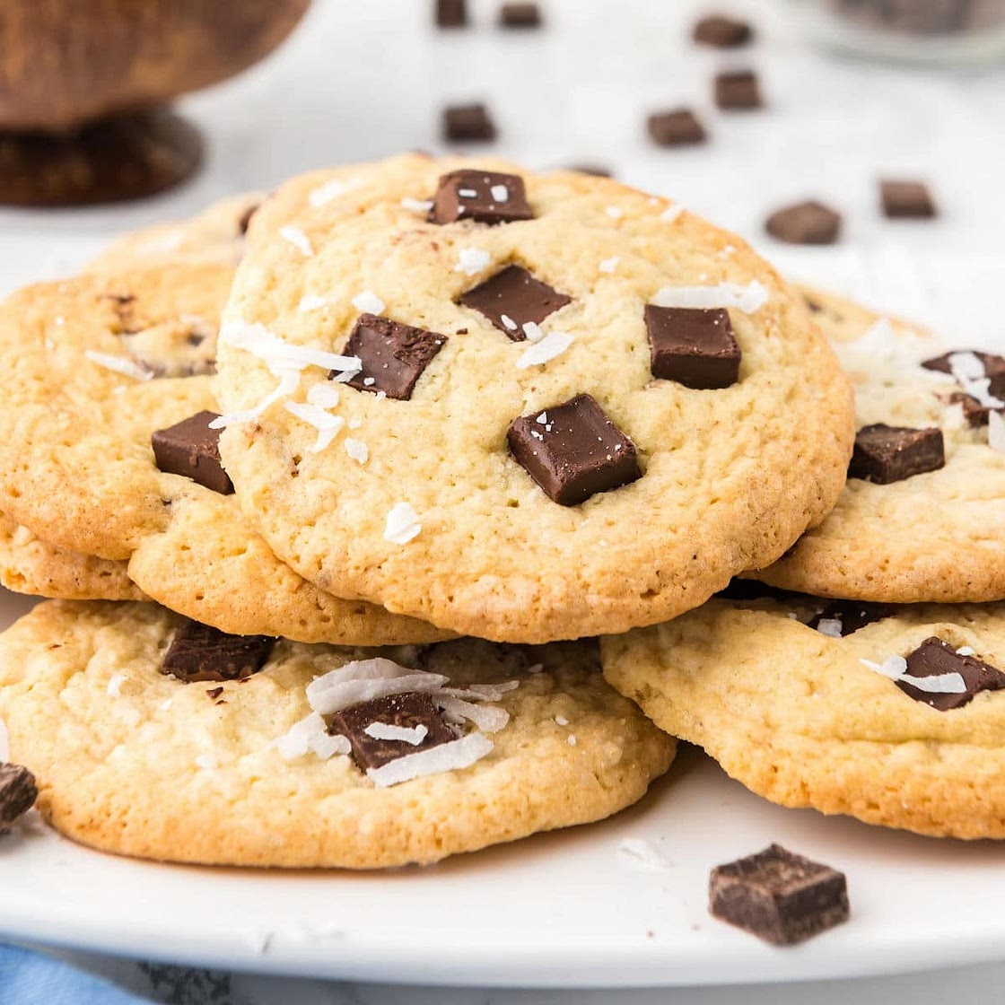 Coconut Chocolate Chip Cookies