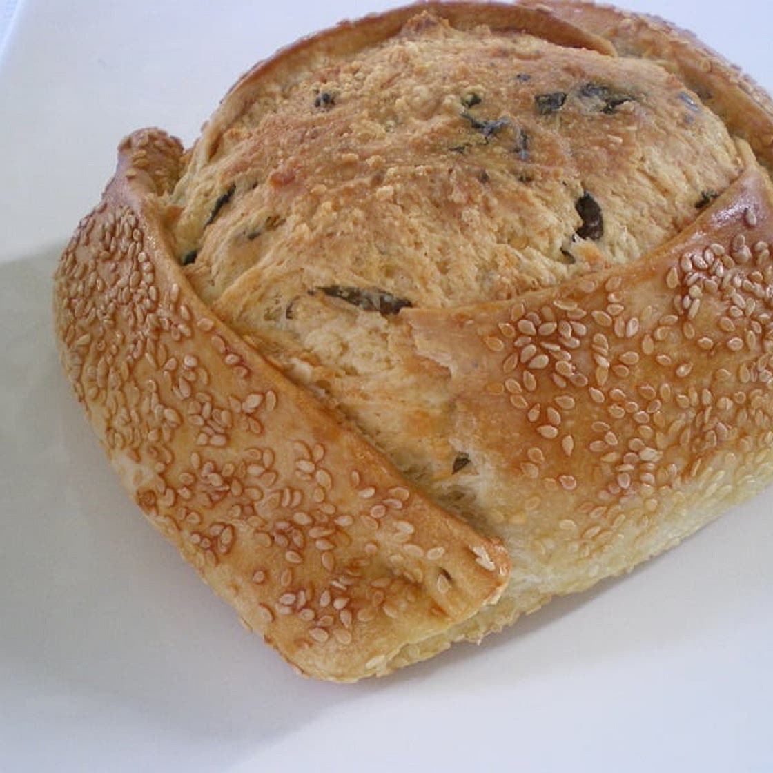 Flaounes (Cypriot Easter Cheese filled Bread)