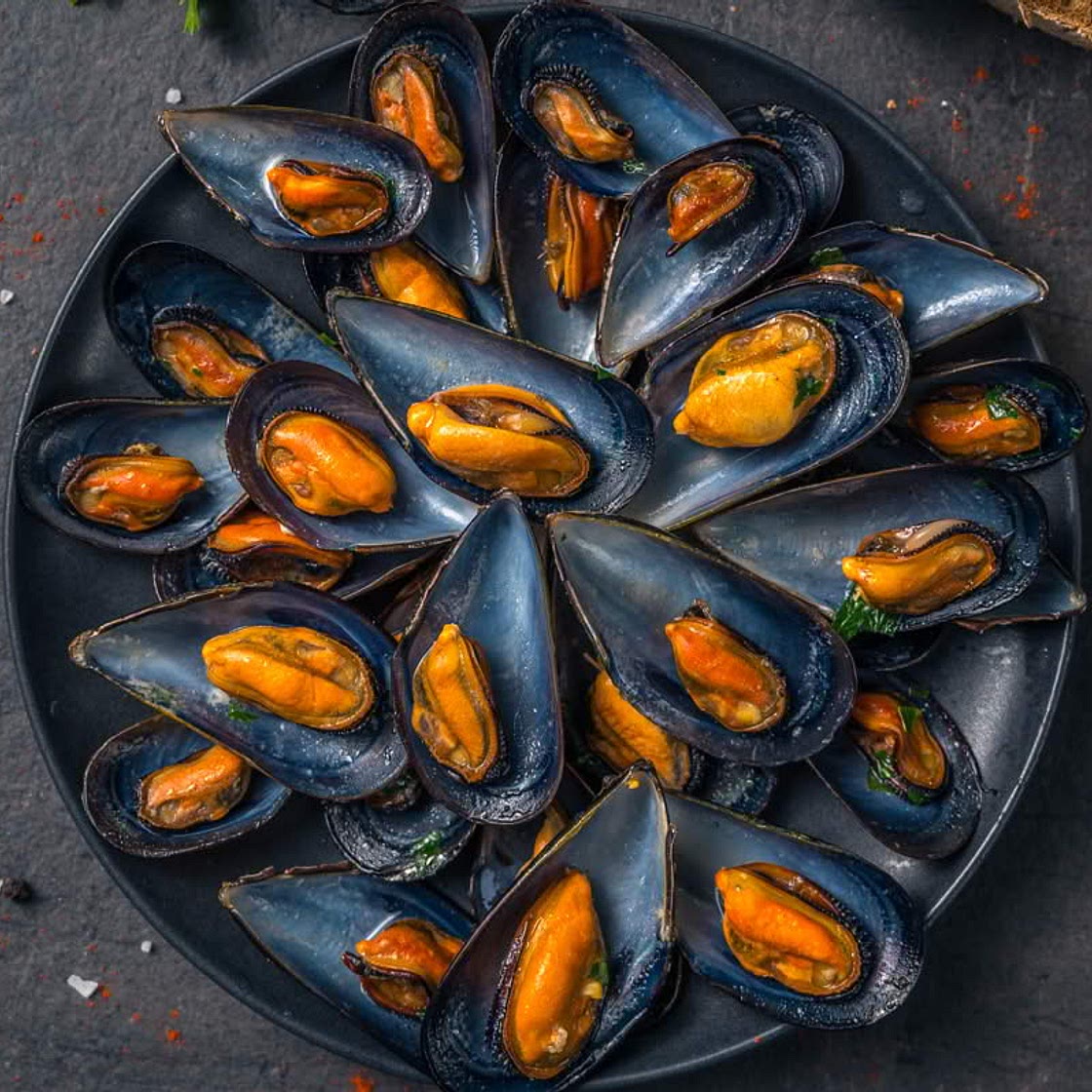 Mussels in White Wine Sauce