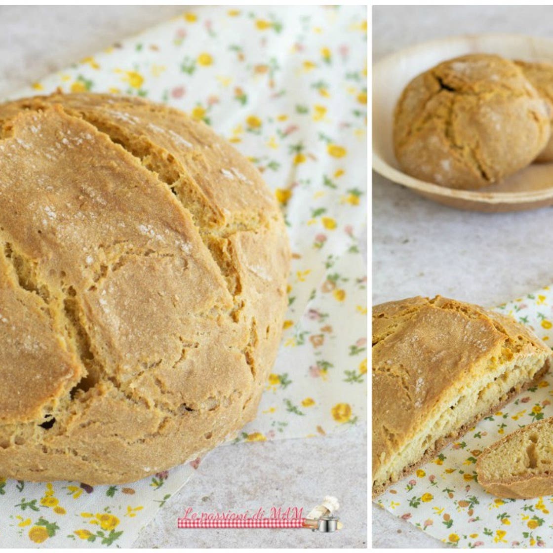 Pane di Kamut senza lievito, con bicarbonato