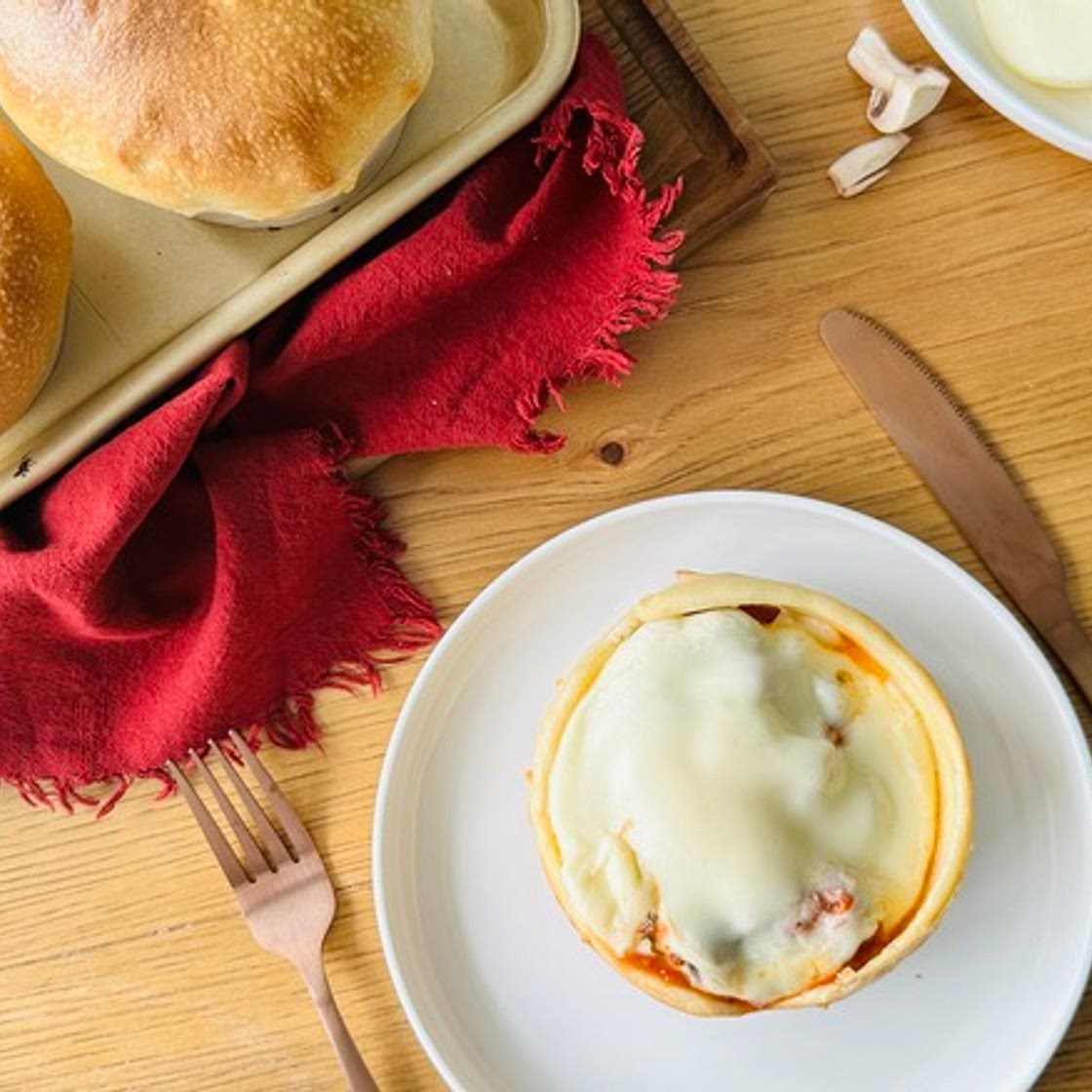 Mini Chicago Pizza Pot Pies Recipe