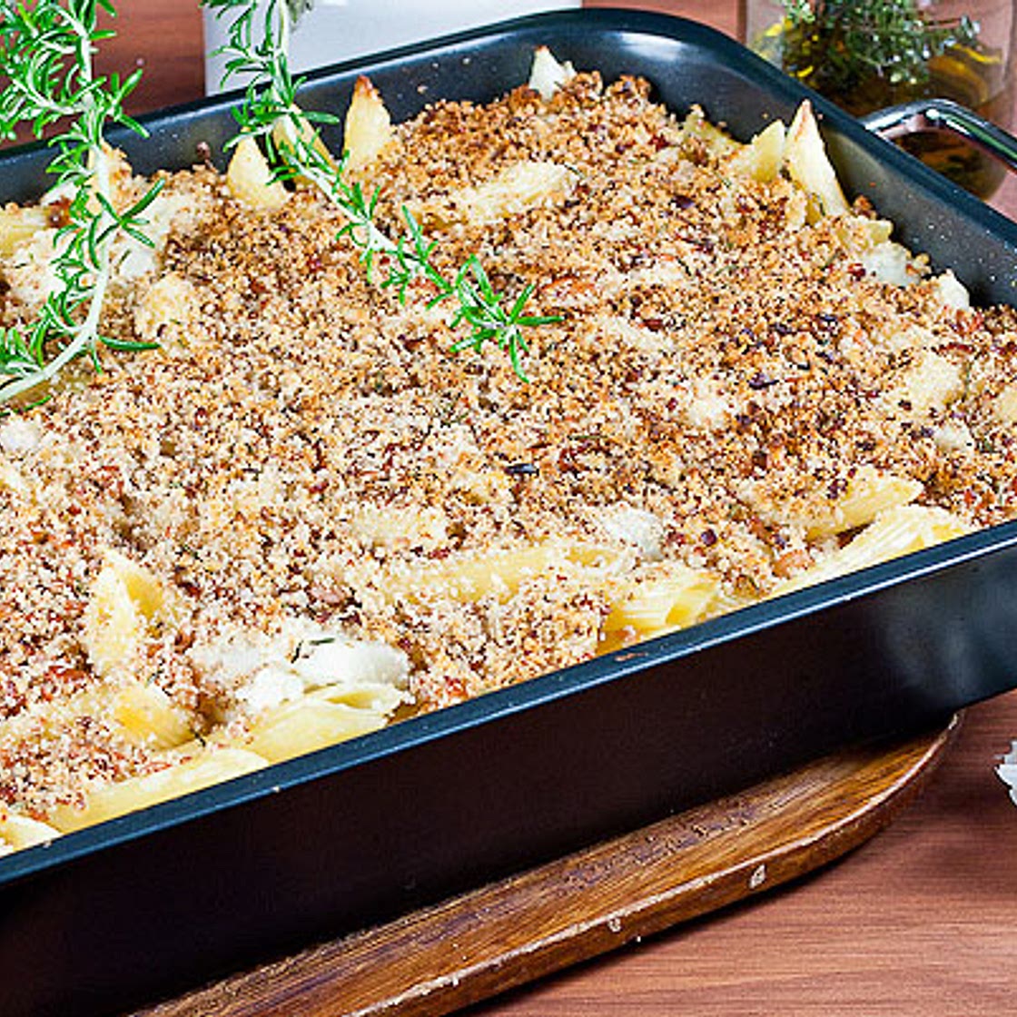 Jamie Oliver’s 30 Minute Cauliflower Macaroni Cheese