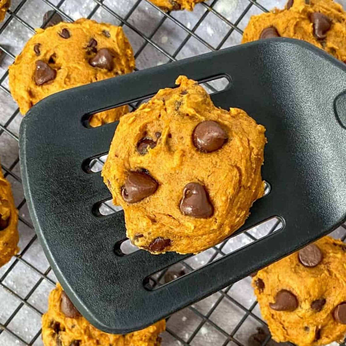 3 Ingredient Pumpkin Spice Cake Mix Cookies