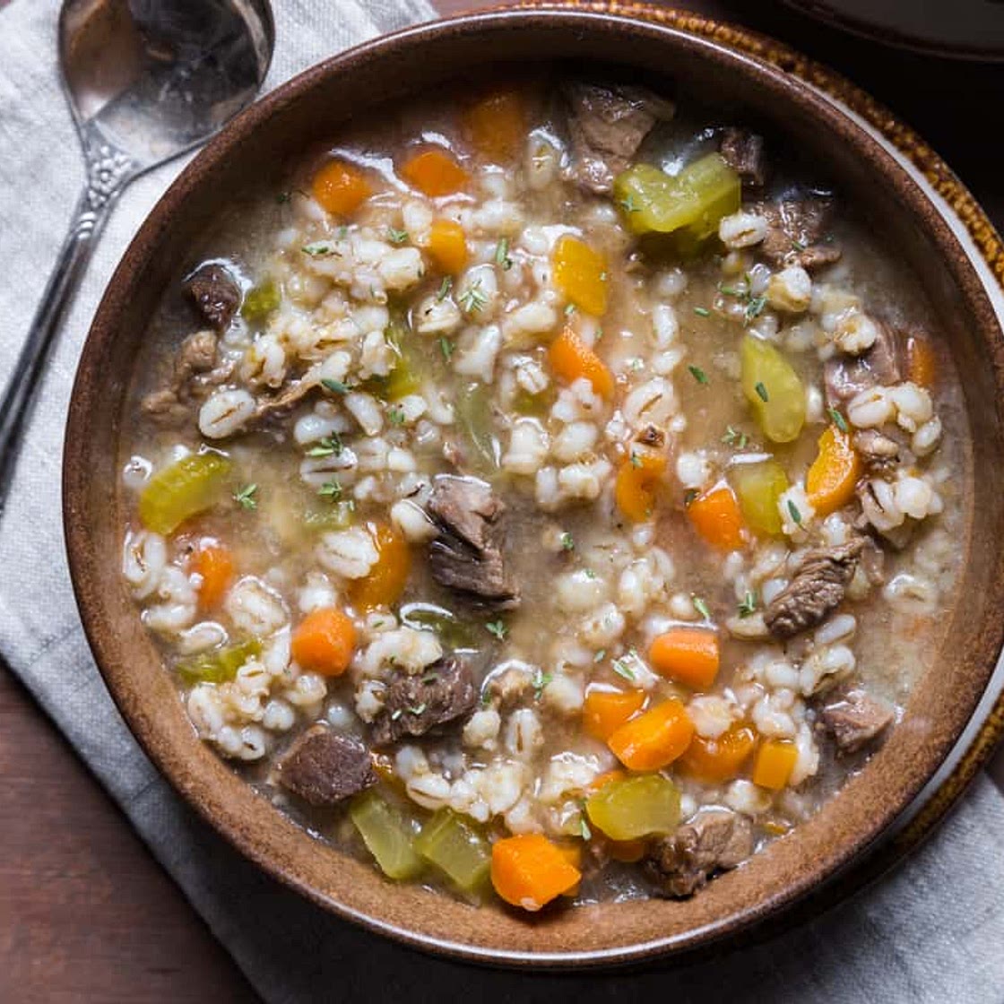 Easy Beef Barley Soup