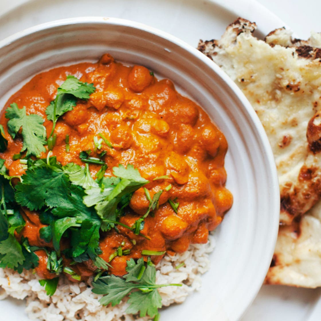 North Indian-Inspired Butter Chickpeas