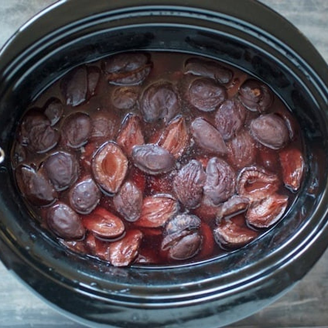 Slow Cooker Brown Sugar Plum Butter
