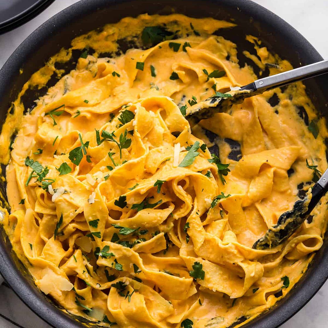 Creamy Pumpkin Alfredo