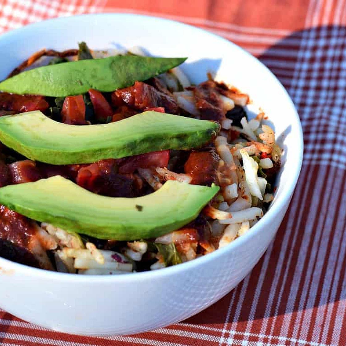 Mexican Hash Brown Bowl