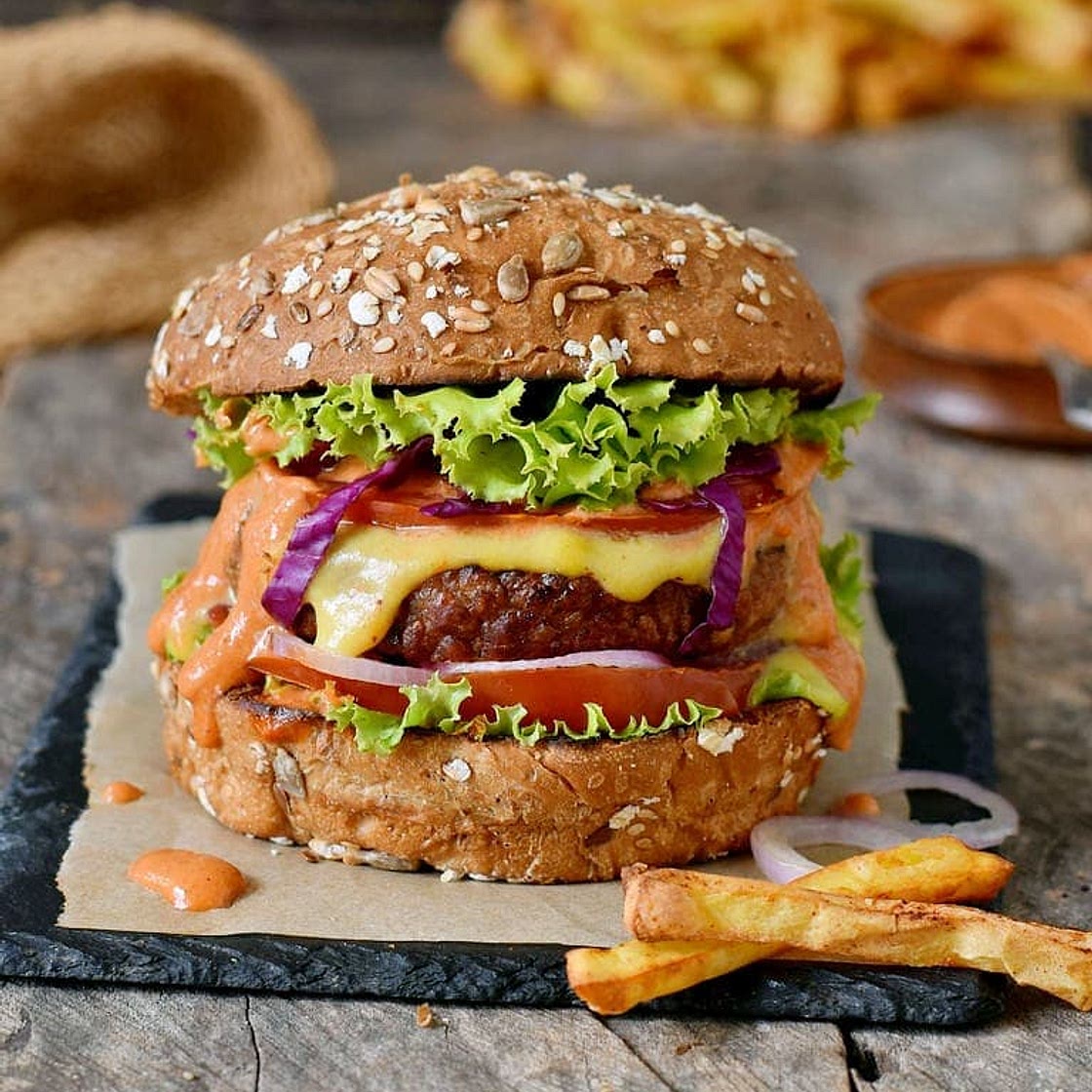 Awesome Vegan Burger