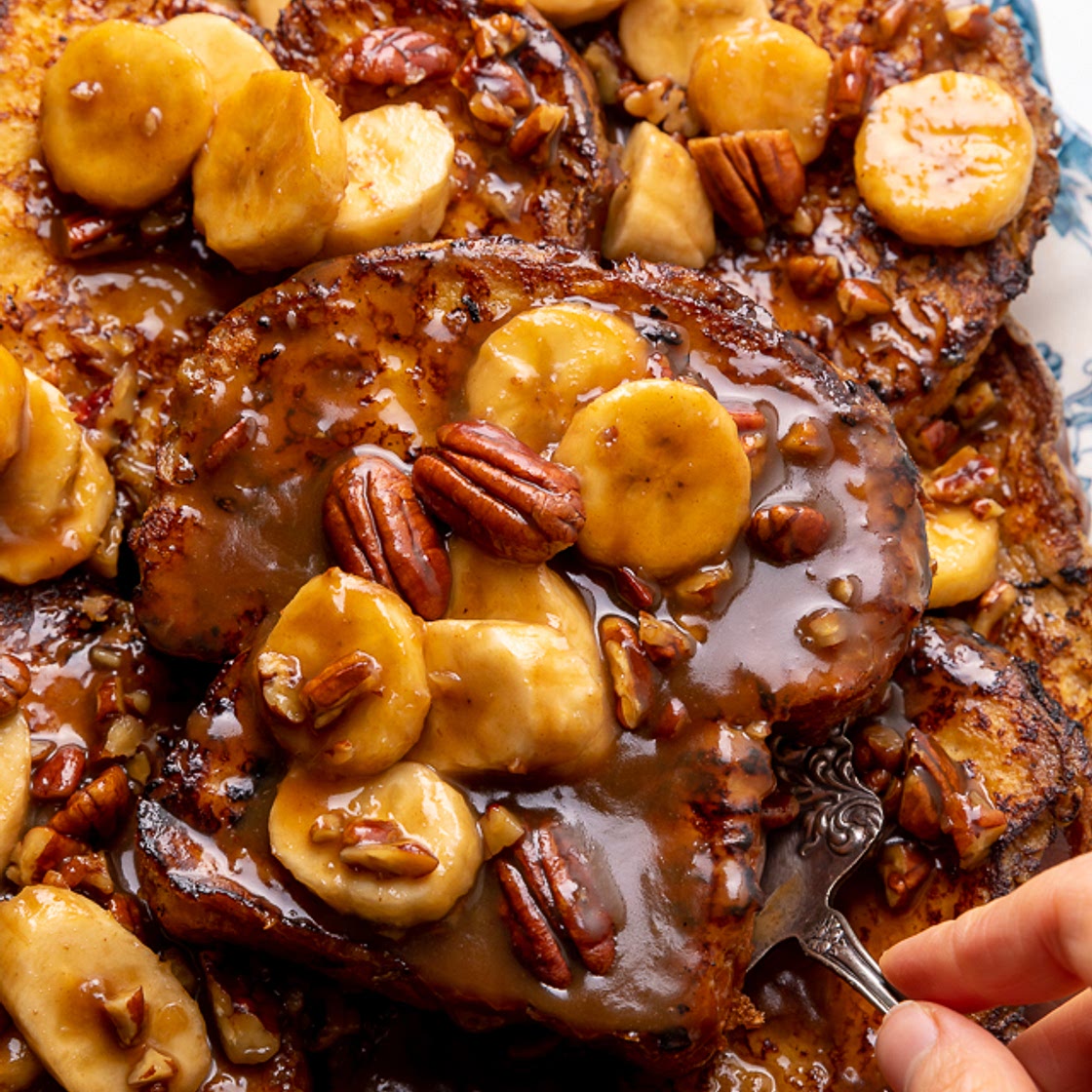 Easy Bananas Foster French Toast