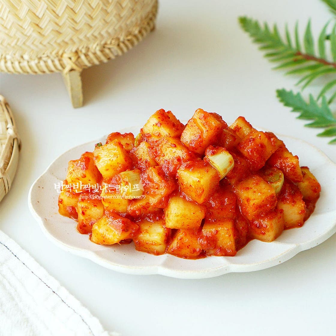 가을 깍두기담그는법 무김치 깍두기 레시피