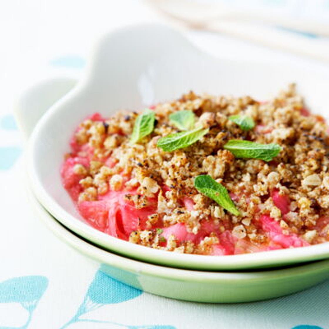 Crumble du jardin d'été
