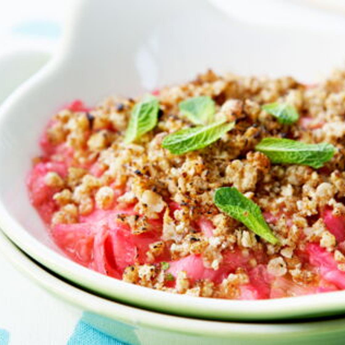 Crumble du jardin d'été