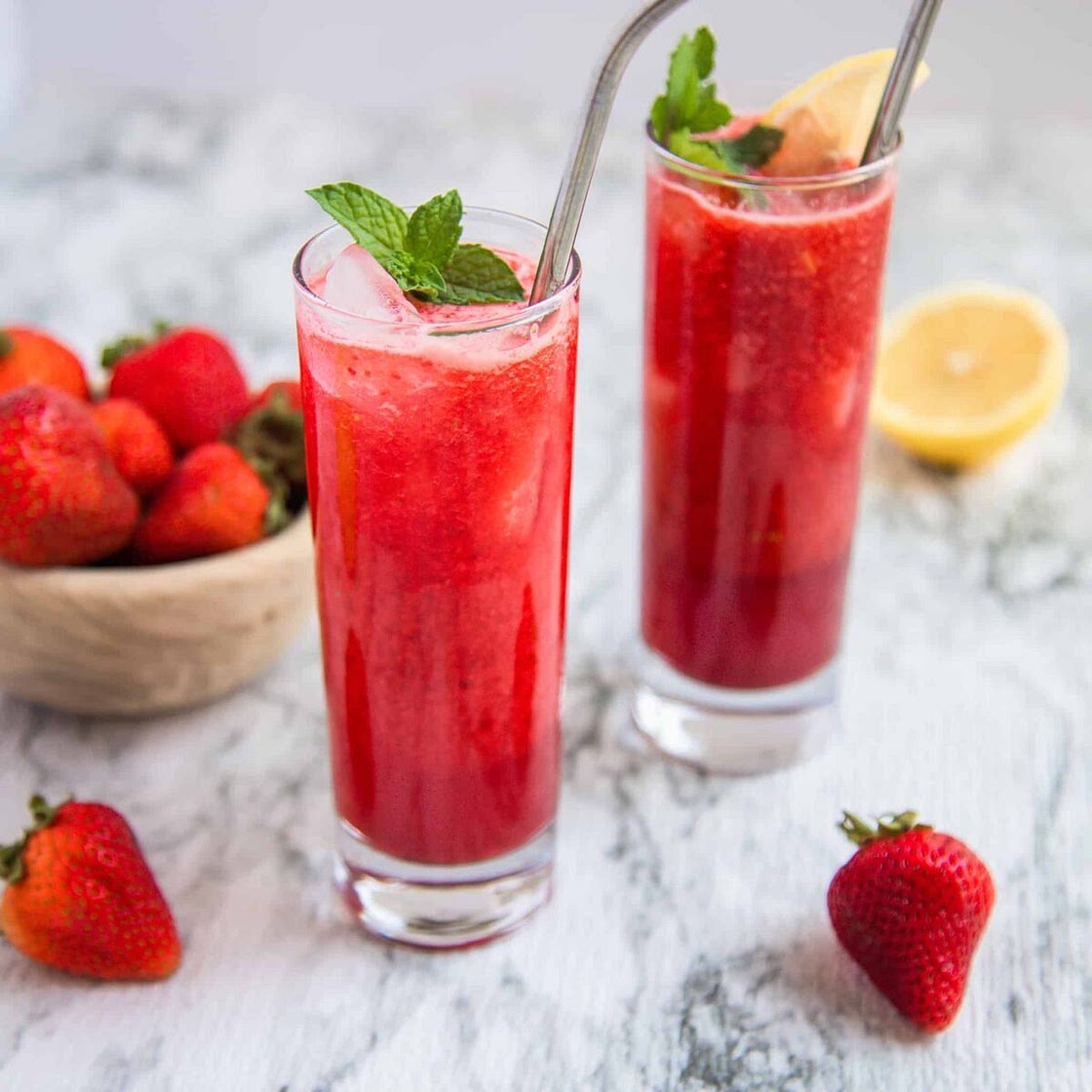 Strawberry Hibiscus Tea