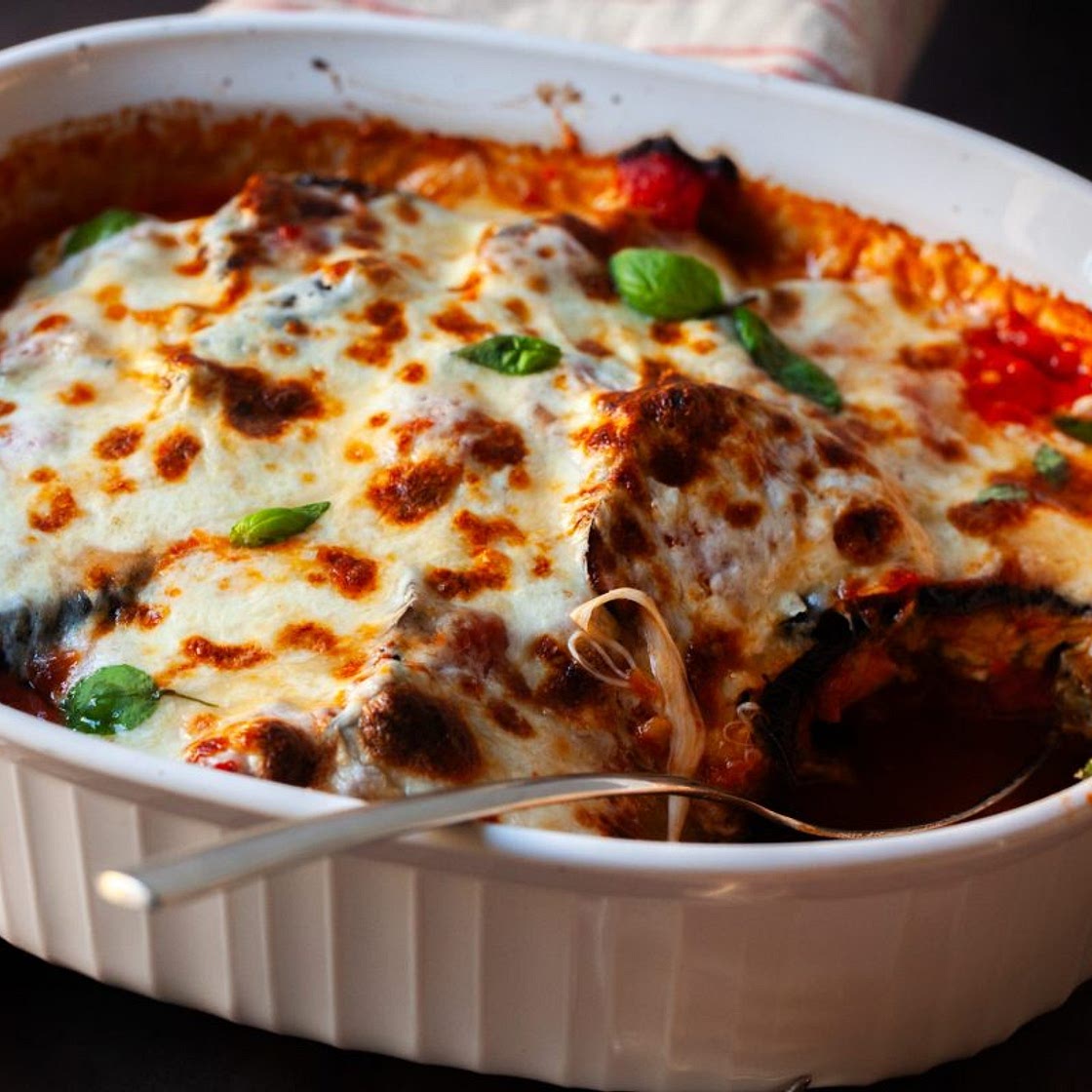 Simple Eggplant Parmesan