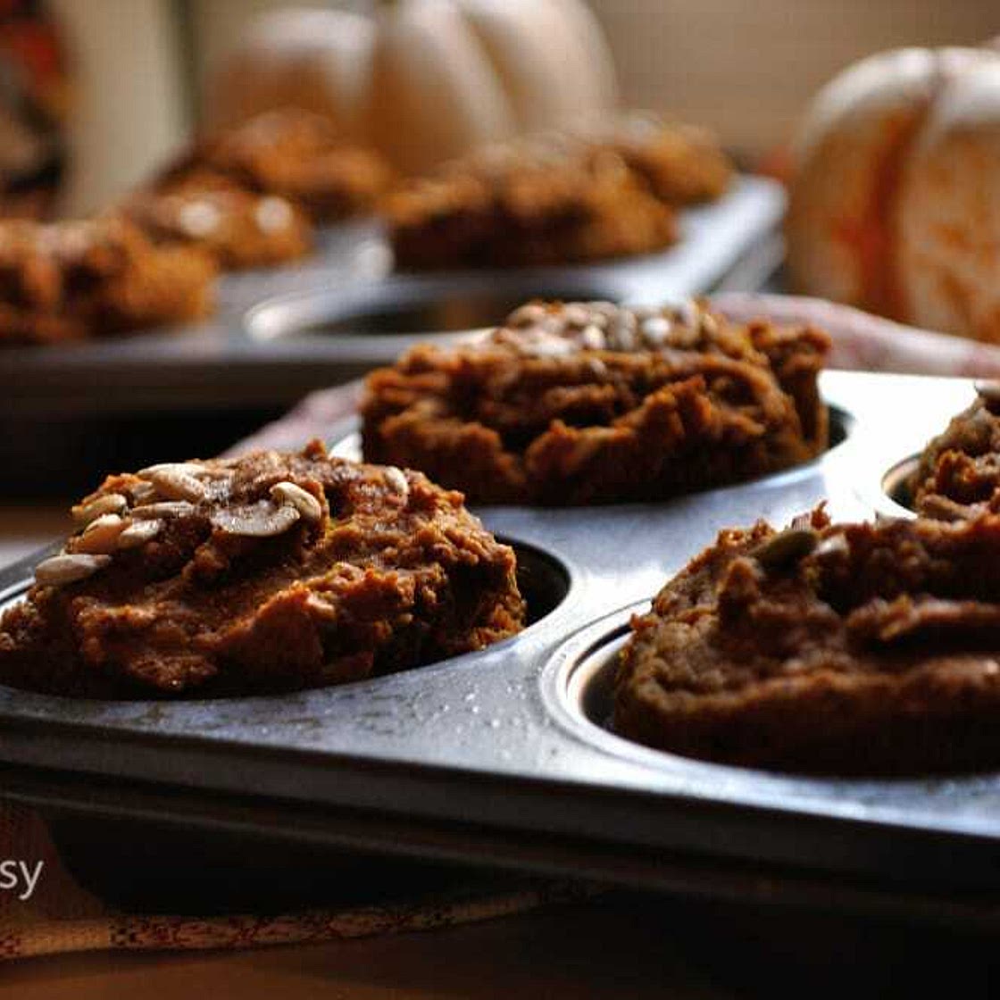 Super Healthy Pumpkin Muffins