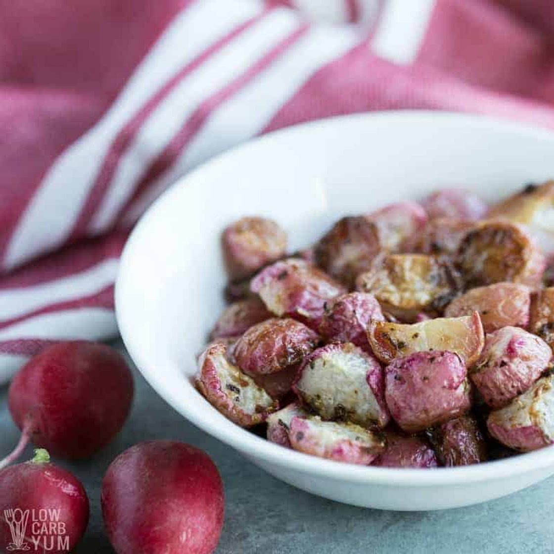 Roasted Radishes (Paleo, Low Carb, Keto)