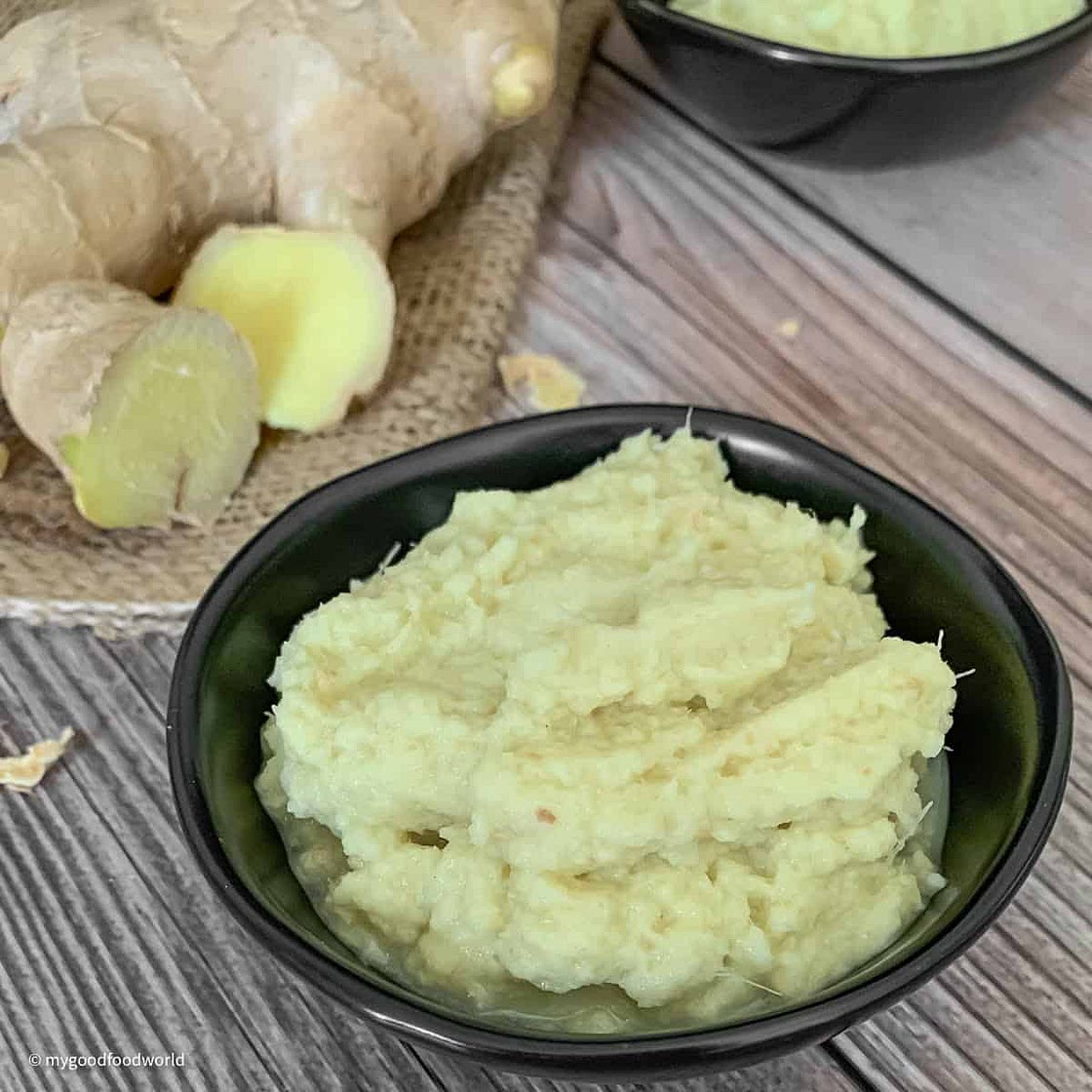 How To Make Ginger Paste At Home (that lasts for weeks!)