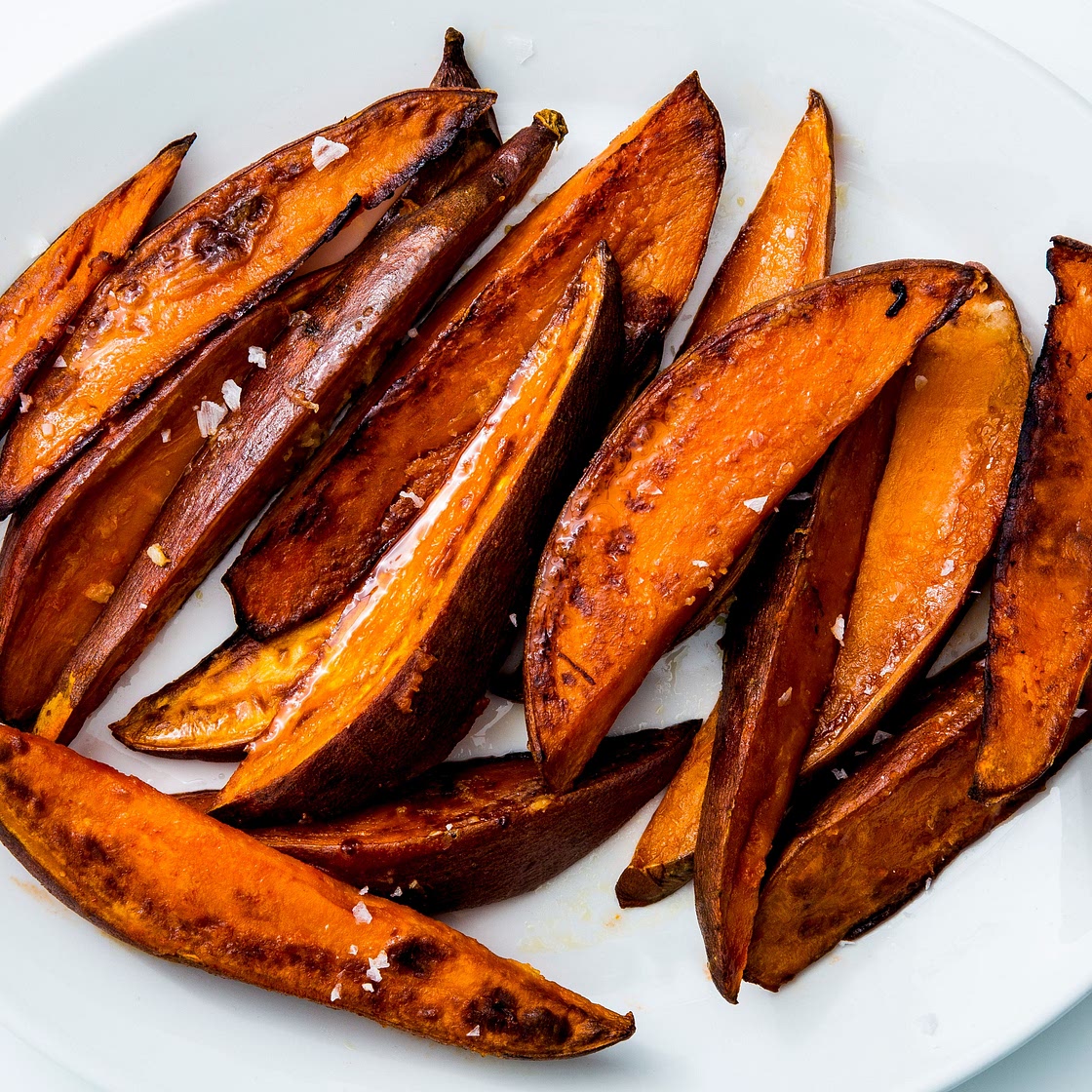 Roasted Sweet Potatoes With Garlic and Chile